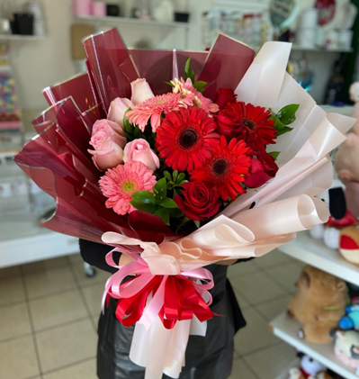 Ramo de rosas rojas premium