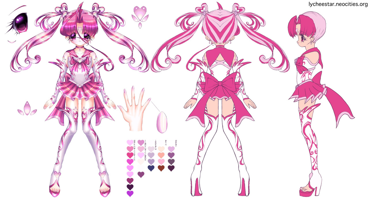 Amou Touri Character Design