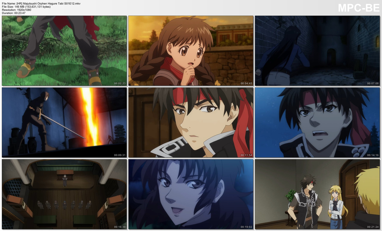 HR Majutsushi Orphen Hagure Tabi 12 1080p HEVC HR GZ
