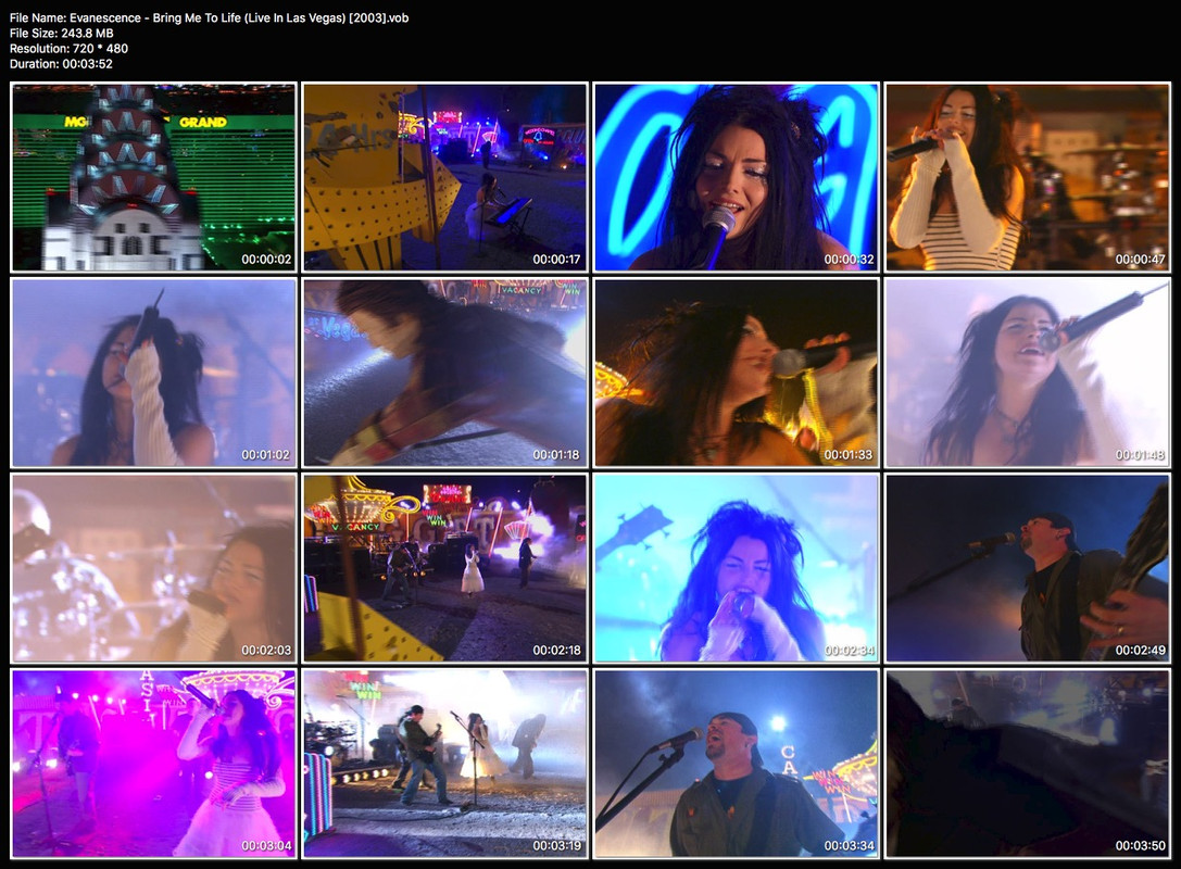 Evanescence - Bring Me To Life (Live In Las Vegas) [2003]