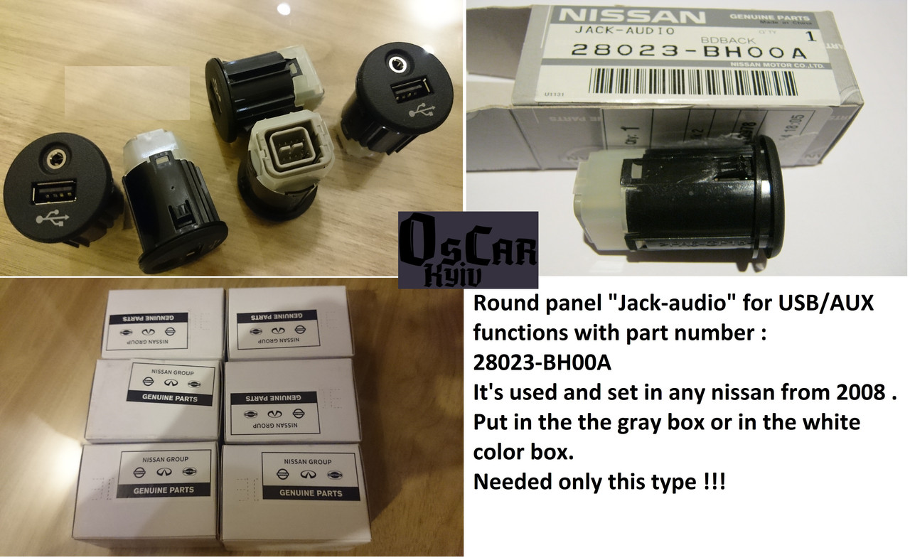 Round audio-jack 28023-BH00A