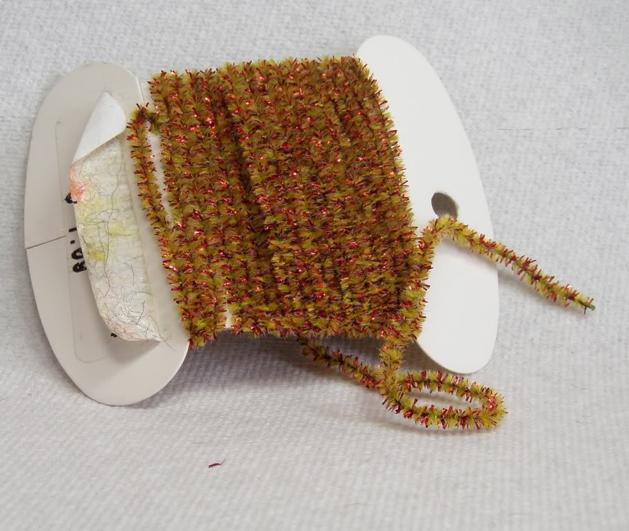 Variegated chennile bust