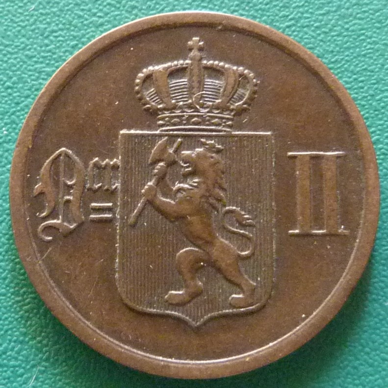 2 Ore. Noruega (1897) NOR-2-Ore-1897-anv