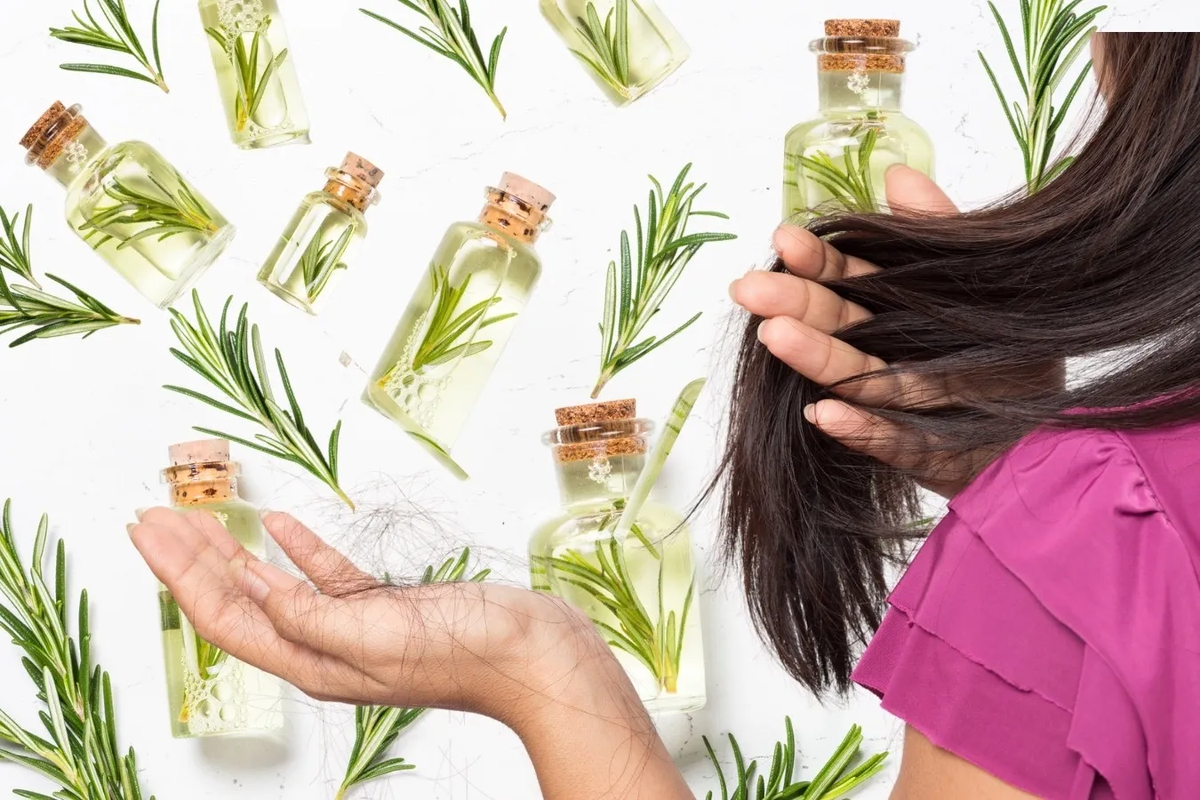 Descubre el poder del aceite de romero para combatir la caída capilar