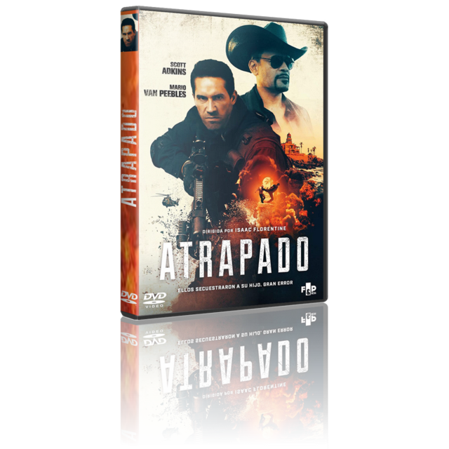 Portada - Atrapado [2020] [DVD5 Full] [Pal] [Cast/Ing] [Sub:Cast] [Accion]