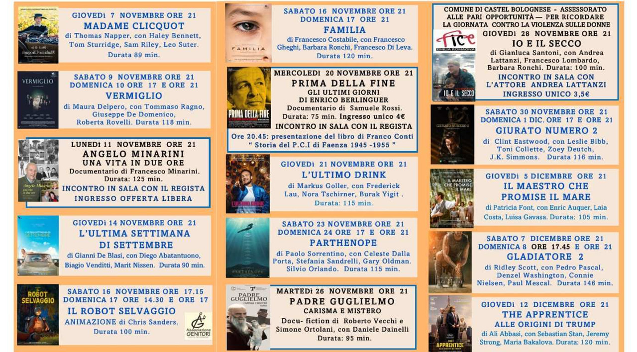 Film d’Autore e Documentari per il 2° ciclo 2024/2025 del Cinema Moderno Film d’Autore e Documentari per il 2° ciclo 2024/2025 del Cinema Moderno