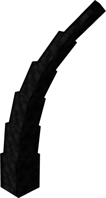 A giant dark tentacle