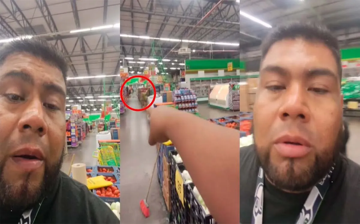 Fantasma en supermercado de México causa terror en TikTok