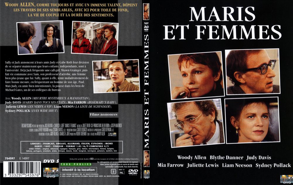 Manželé a manželky / Husbands and Wives (1992)
