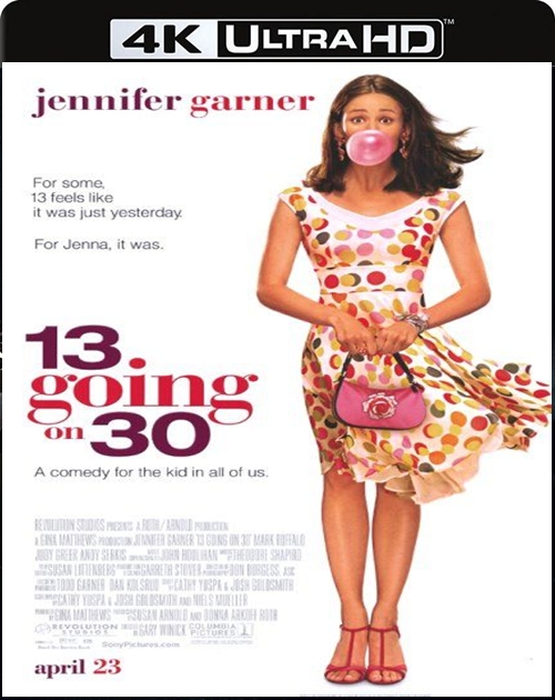 Dziś 13, jutro 30 / 13 Going on 30 (2004) MULTI.HDR.2160p.BluRay.TrueHD.AC3-ChrisVPS / LEKTOR i NAPISY