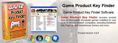 Nsasoft Game Product Key Finder 1.4.0 Nsasoft Game Product Key Finder 1.4.0