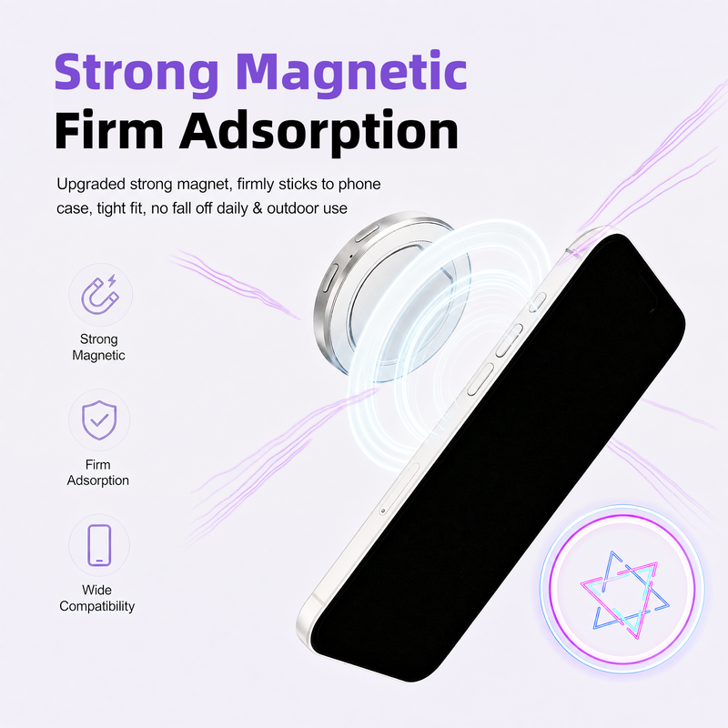 Strong Magnetic Firm Adsorption