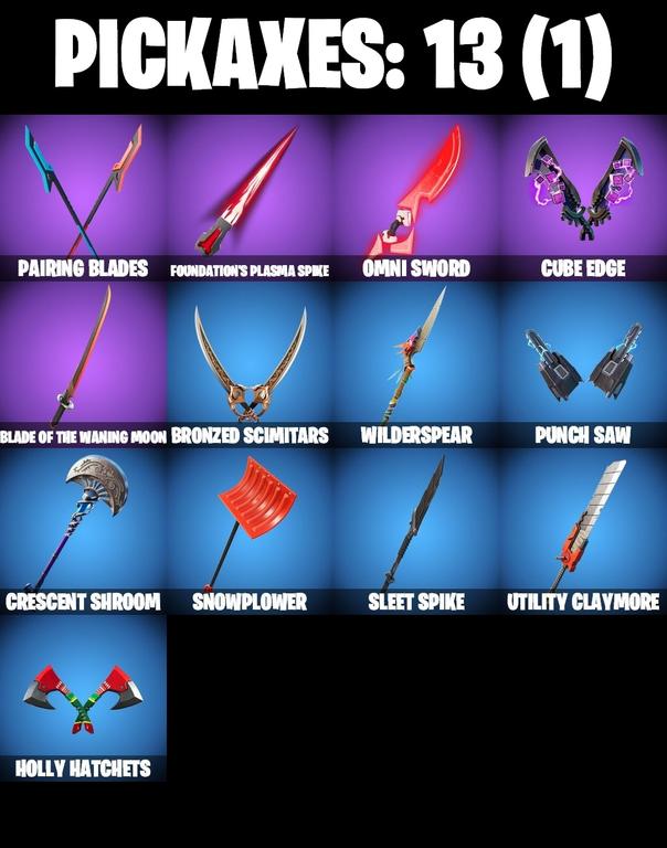 pickaxes comp