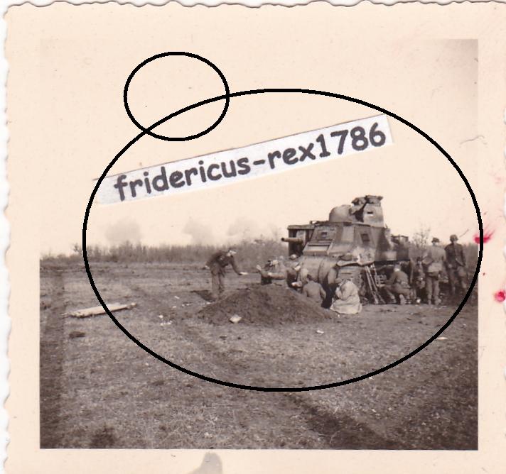 Foto Panzer Tank Beutepanzer Rgt. Gef.Stand südö