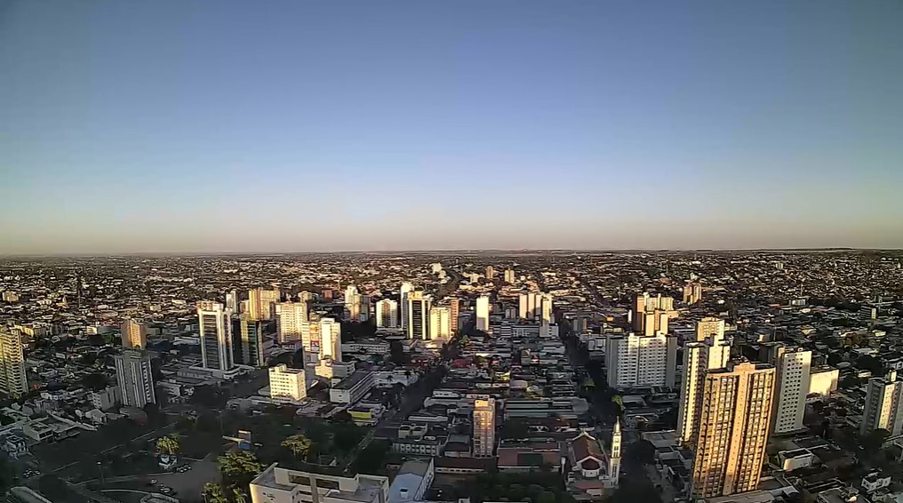 Campo Grande nesta manhã de quarta-feira