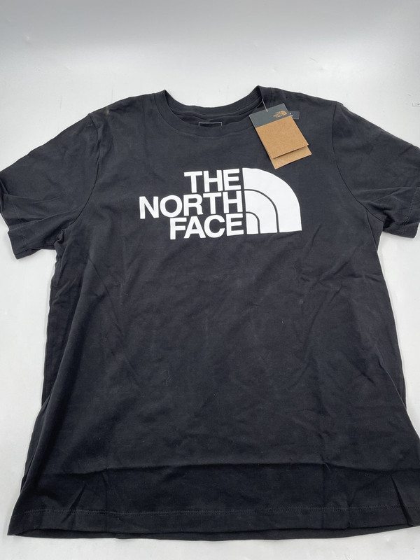 THE NORTH FACE BLACK NSE TEE NF0A4M4SJK3 WOMENS LARGE
