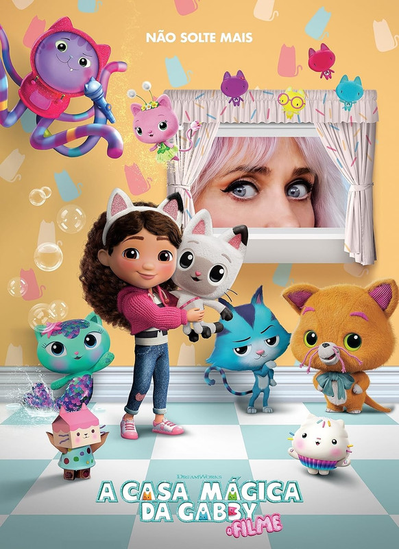 A Casa Mágica da Gabby: O Filme (2025) WEB-DL 1080p Dual Áudio