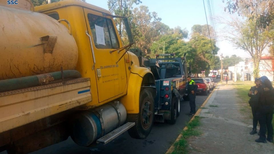 Envían al corralón a decenas de vehículos en las alcaldías Coyoacán Cuauhtémoc