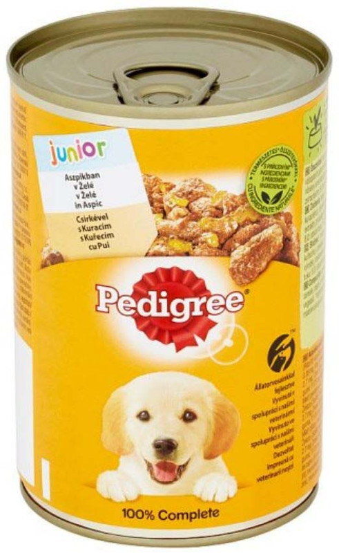 Pedigree junior conserva mangare umeda