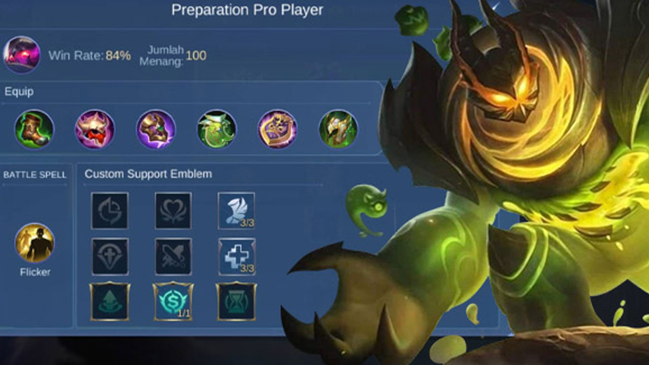 Gloo, Hero Tank Unik dengan Gaya Permainan yang Mengikat Lawan
