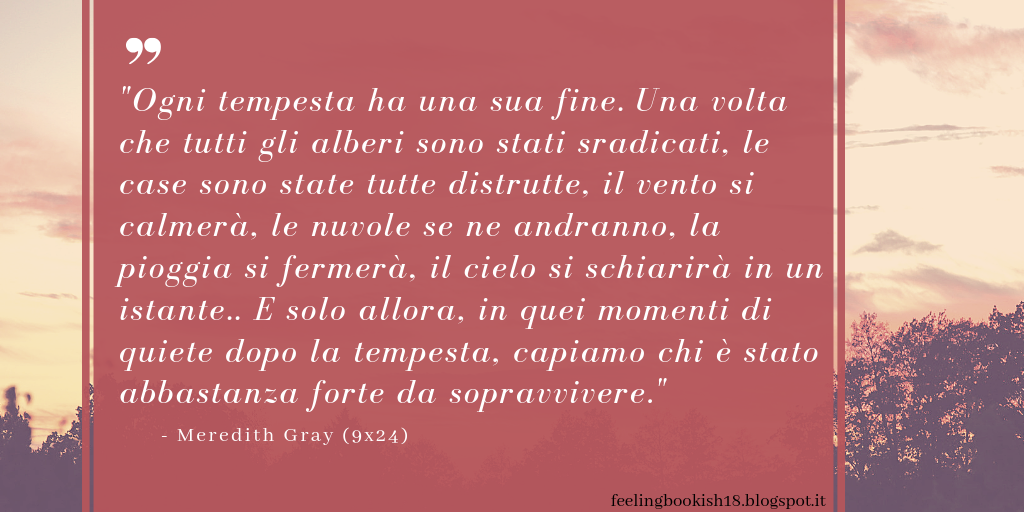 Citazione Grey's Anatomy