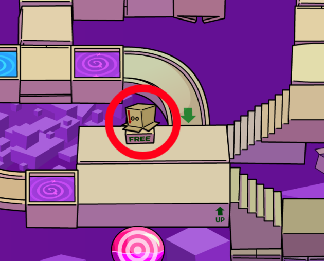 CPJourney April Fools 2026 Party Free item- Box Hat Location