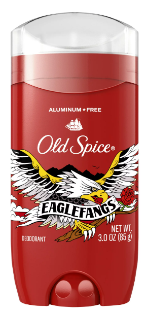 Old Spice Aluminum Free Deodorant for Men, Eaglefangs, 3 oz | eBay