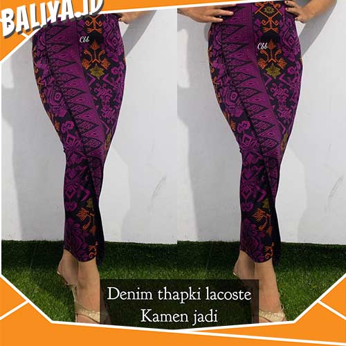 Model Rok Kebaya Warna Ungu