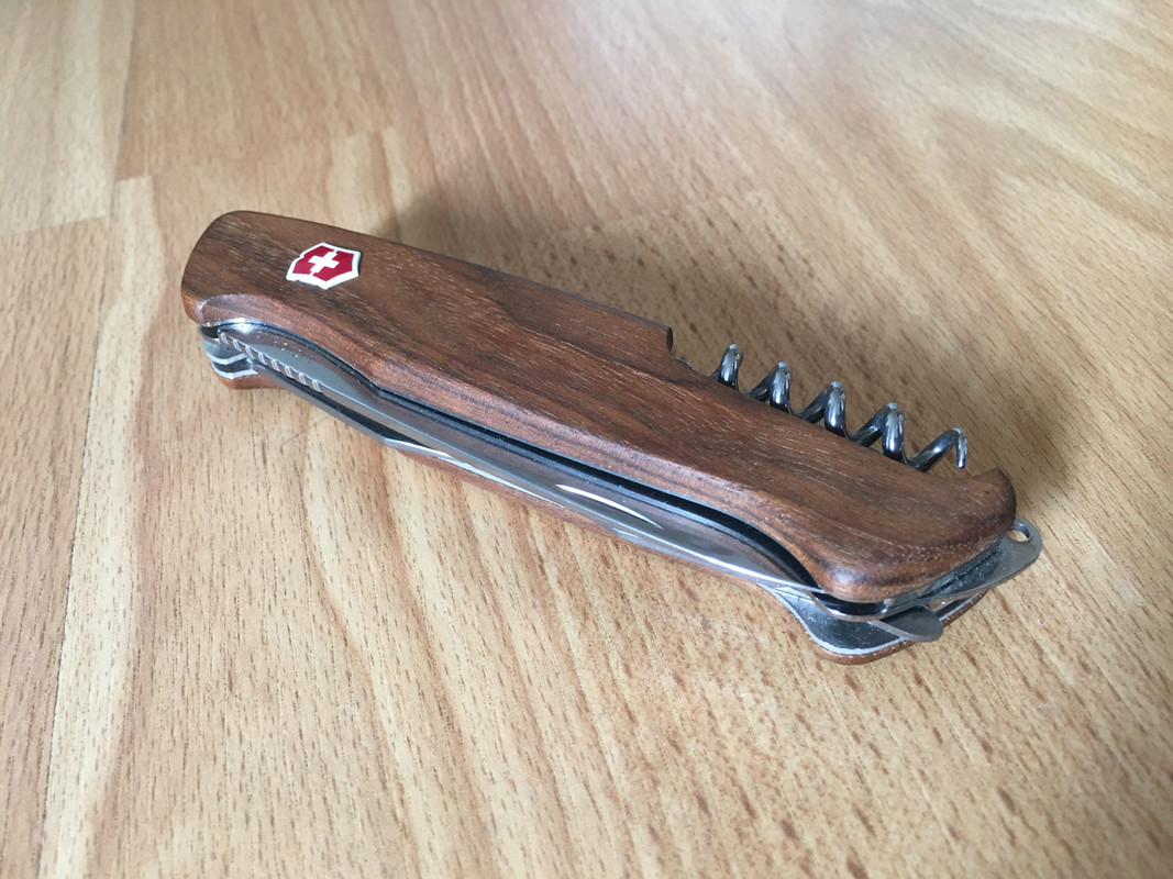 The Leather Scabbard for Victorinox 130 Mm is Made of Genuine Leather  /leather Case With Belt Clip for Victorinox Ranger Wood 55. 