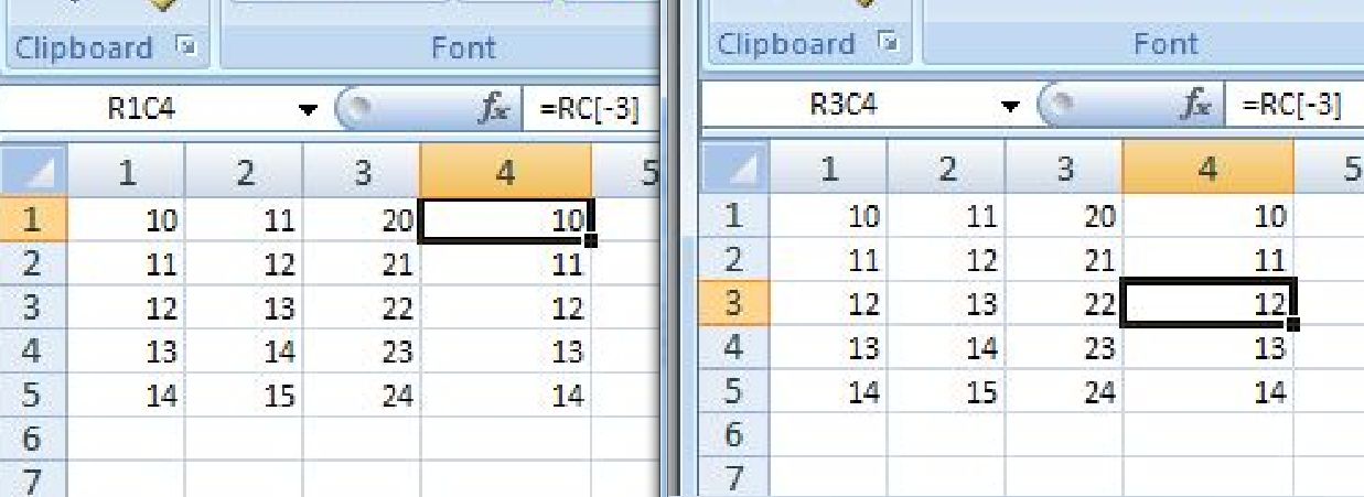 =R[0]C[-3] in D 1 and D3
