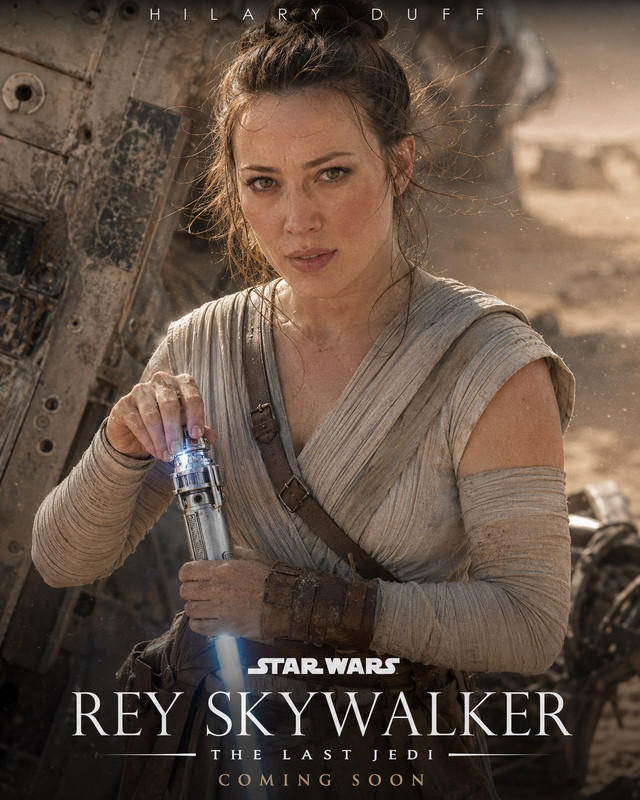 Hilary Duff Rey Skywalker