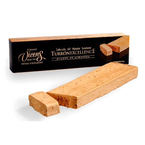 Turrón Blando de Almendra Vicens Estuche 300 Gr.