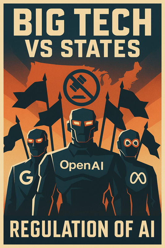 Big Tech contra os Estados: A Guerra pela Regulação da Inteligência Artificial nos EUA