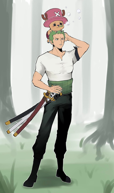 roronoa-zoro-and-tony-tony-chopper-one-p