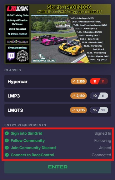 Alles erfolgreich eingerichtet