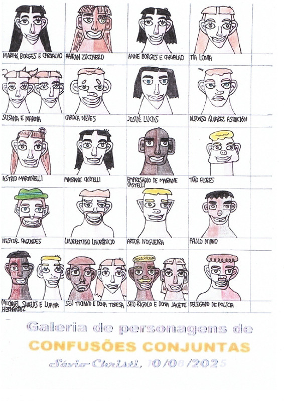 07 Galeria de personagens de Confusões Conjuntas parte 1 de 5