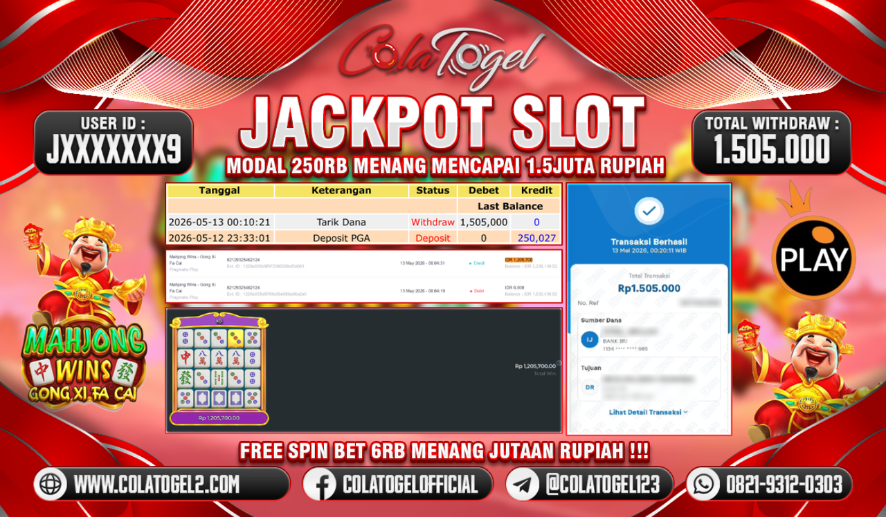 JACKPOT SLOT GACOR!!