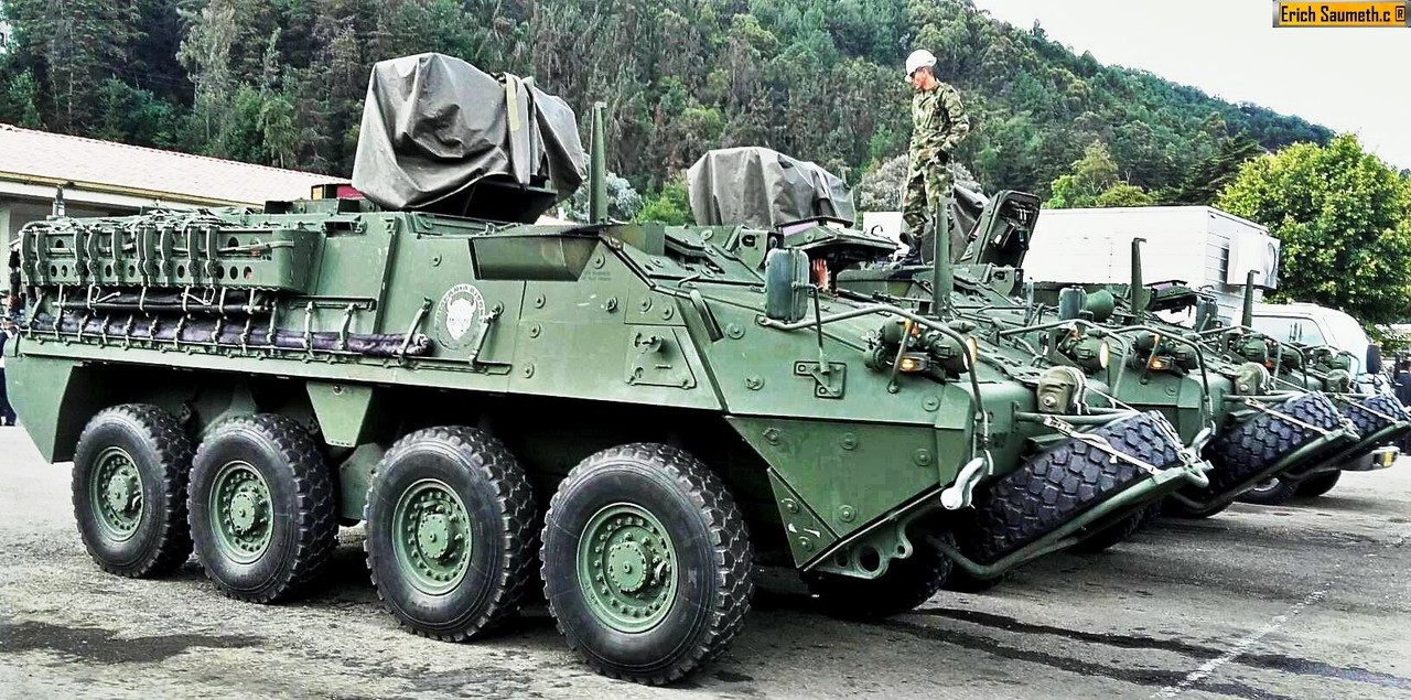Colombia aprueba la compra de 50 blindados GDLS 8x8 LAV III