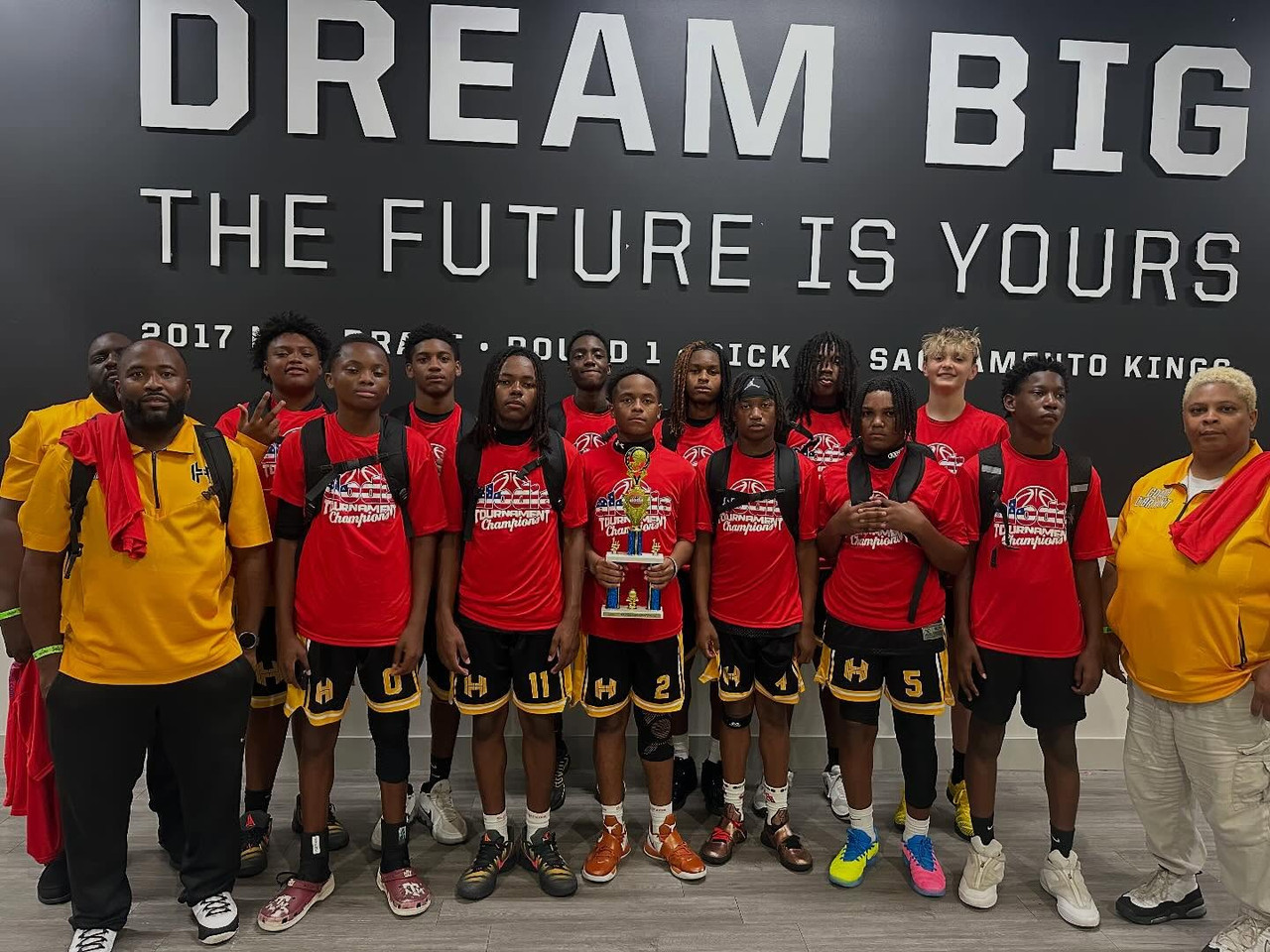 14U Championship Run, first place finish
