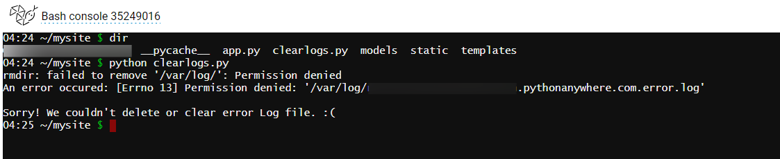 Permission Denied :(