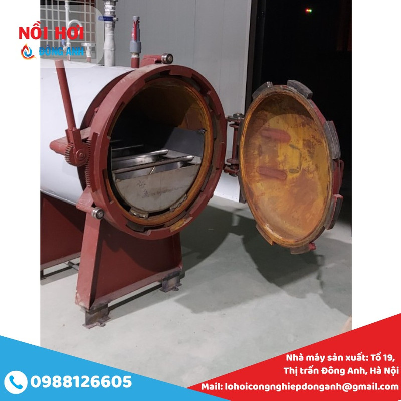 nồi hấp mở nhanh