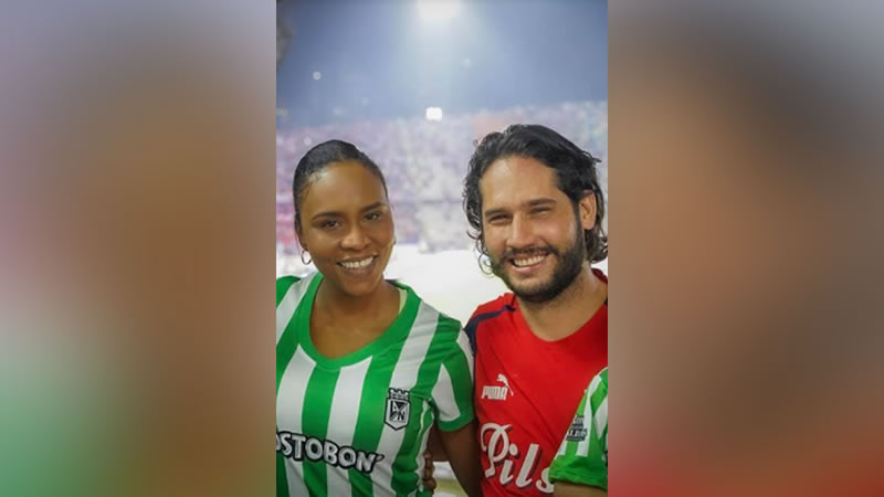 Camilo Calle y su esposa, Carolina Banguero Espitia