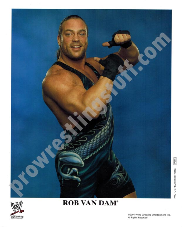 Rob Van Dam P-866 WWE 8x10 promo photo