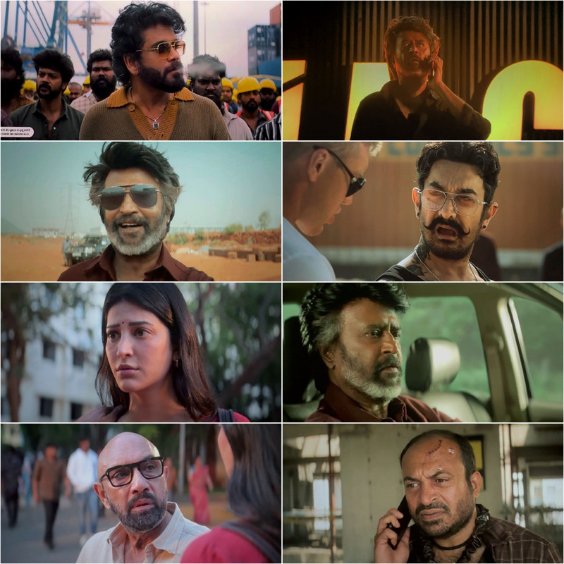 Coolie (2025) Dual Audio [Hindi & Tamil] Full Movie HDTC screenshot