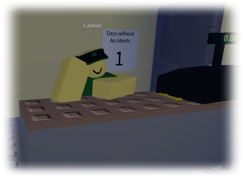 cashier graphic