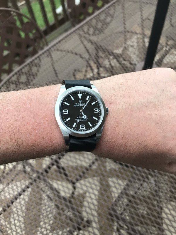 rolex explorer 1 strap