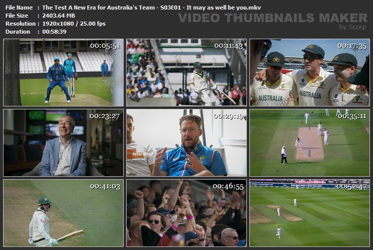 The Test A New Era for Australia's Team - S03E01 - It may as well be you.mkv