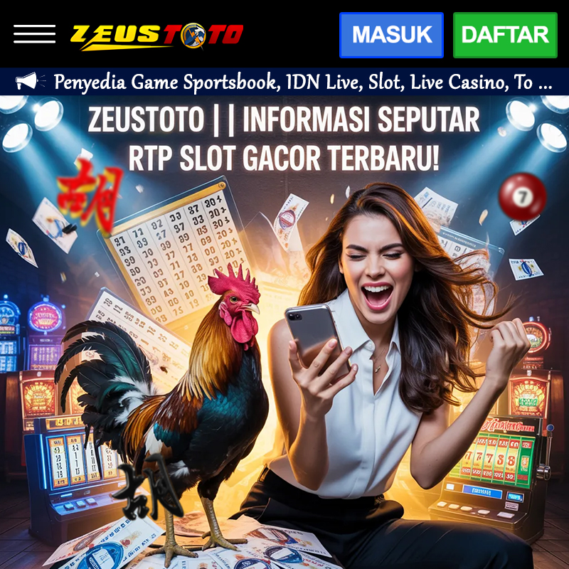 ZEUSTOTO | Informasi Seputar RTP Slot Gacor Terbaru! Mainkan Gates of Olympus dengan Deposit Qris Instan image 1