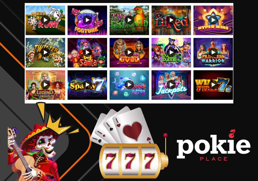 Online Pokies of Pokie Place Casino