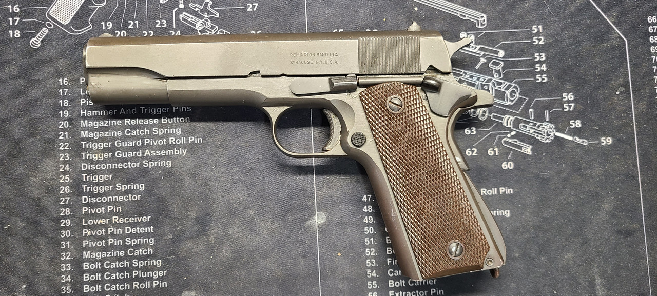 1943 Remington Rand research 1911 Firearm Addicts